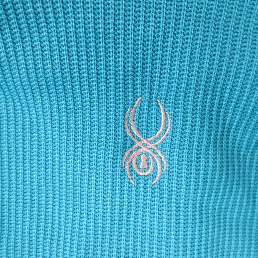 Spyder Endure Core Sweater Jacket Women's Riviera Blue Zip Pockets 508282 XL - Picture 5 of 11